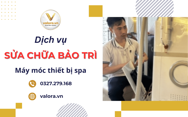 sửa chữa bảo trì thiết bị spa