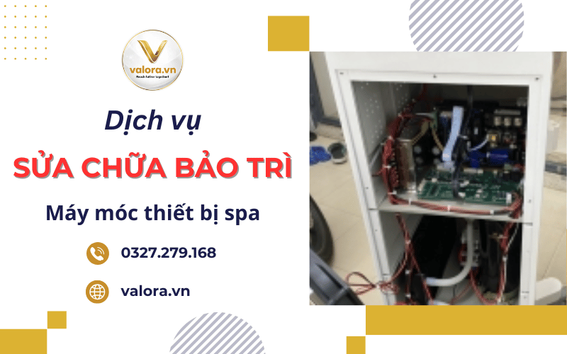 sửa chữa bảo trì thiết bị spa