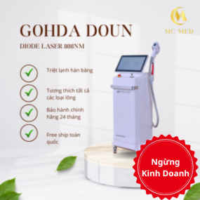 Máy Triệt Lông Diode Laser Hàn Băng GOHDA DOUN FQ-370 – Công Nghệ Triệt Lông Vượt Trội Cho Spa Chuyên Nghiệp