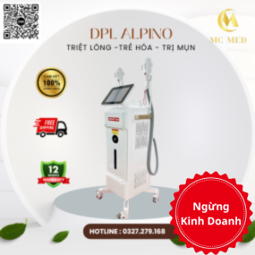 MÁY TRIỆT LÔNG DPL ALPINO CHÍNH HÃNG GIÁ TỐT TẠI MC MED