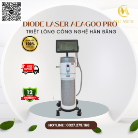 Máy Triệt Lông Diode Laser Aeagoo Pro – Giải Pháp Triệt Lông Chuyên Nghiệp Cho Spa