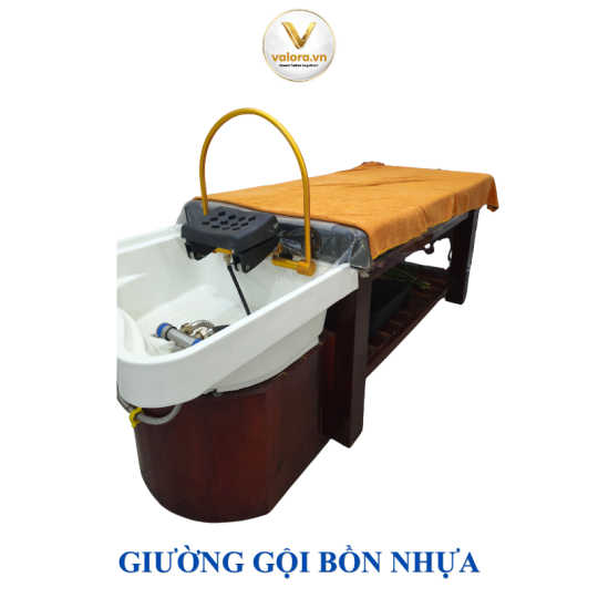 GIƯỜNG GỘI BỒN NHỰA