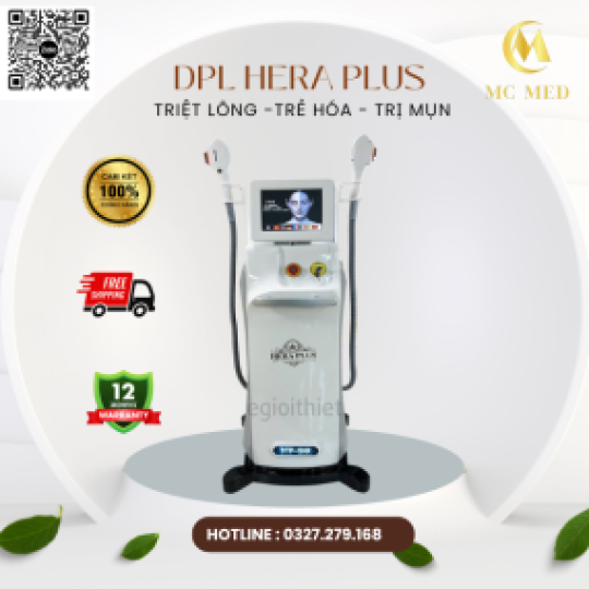 MÁY TRIỆT LÔNG HERA PLUS